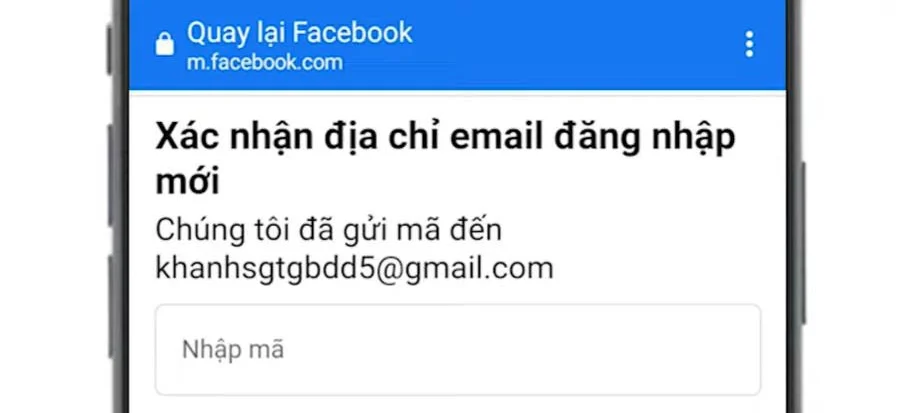 Cách lấy lại tài khoản facebook