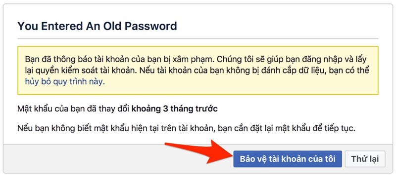 Cách lấy lại tài khoản facebook
