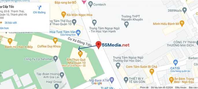 Bản đồ 5SMedia