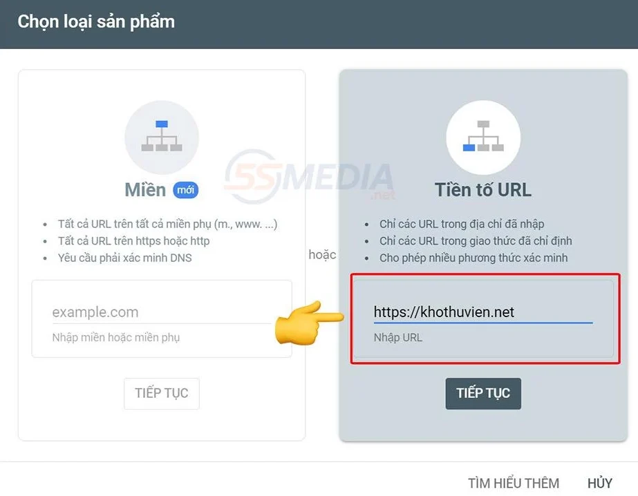 Thêm website vào công cụ Google Search Console Công cụ search console google là gì? Cách cài đặt và sử dụng